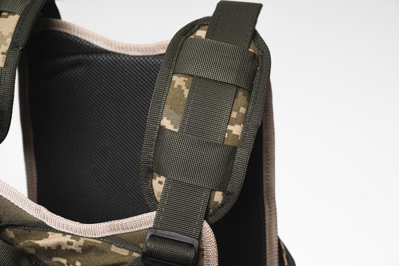 "HUG Basic" vest (plate carrier): pixel mm-14